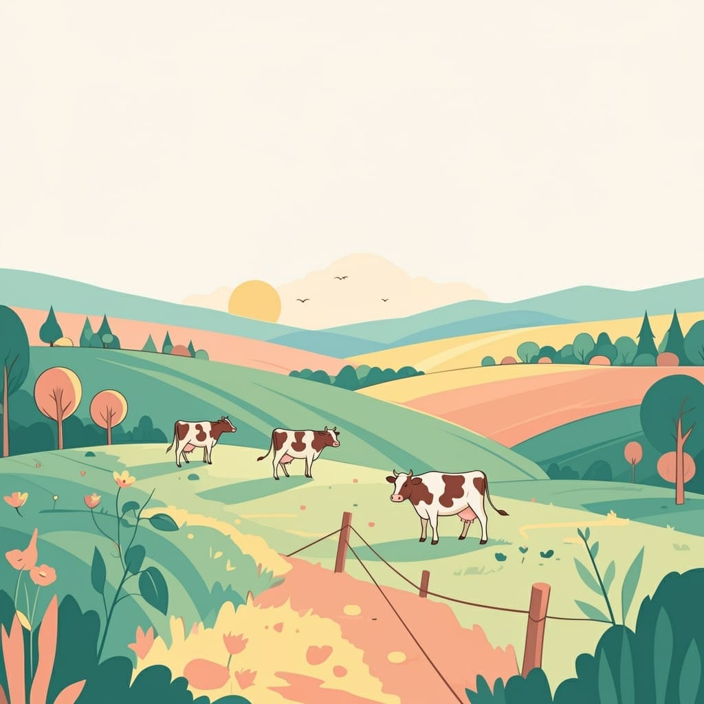 Farm illustration